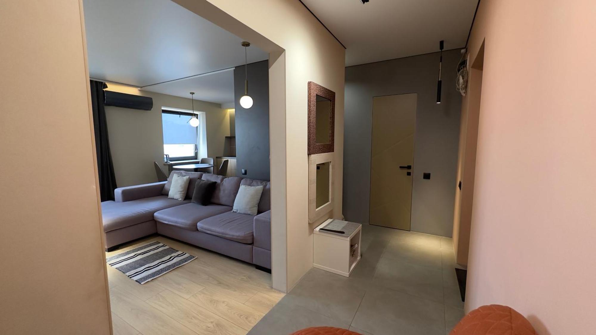 2 Room Modern Apartment View Dnipro Exterior photo
