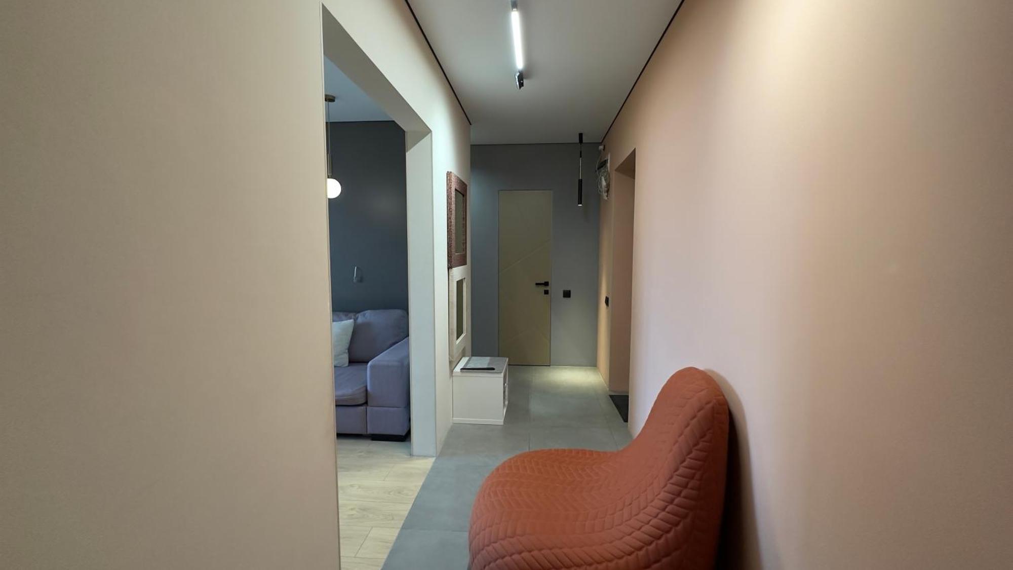 2 Room Modern Apartment View Dnipro Exterior photo