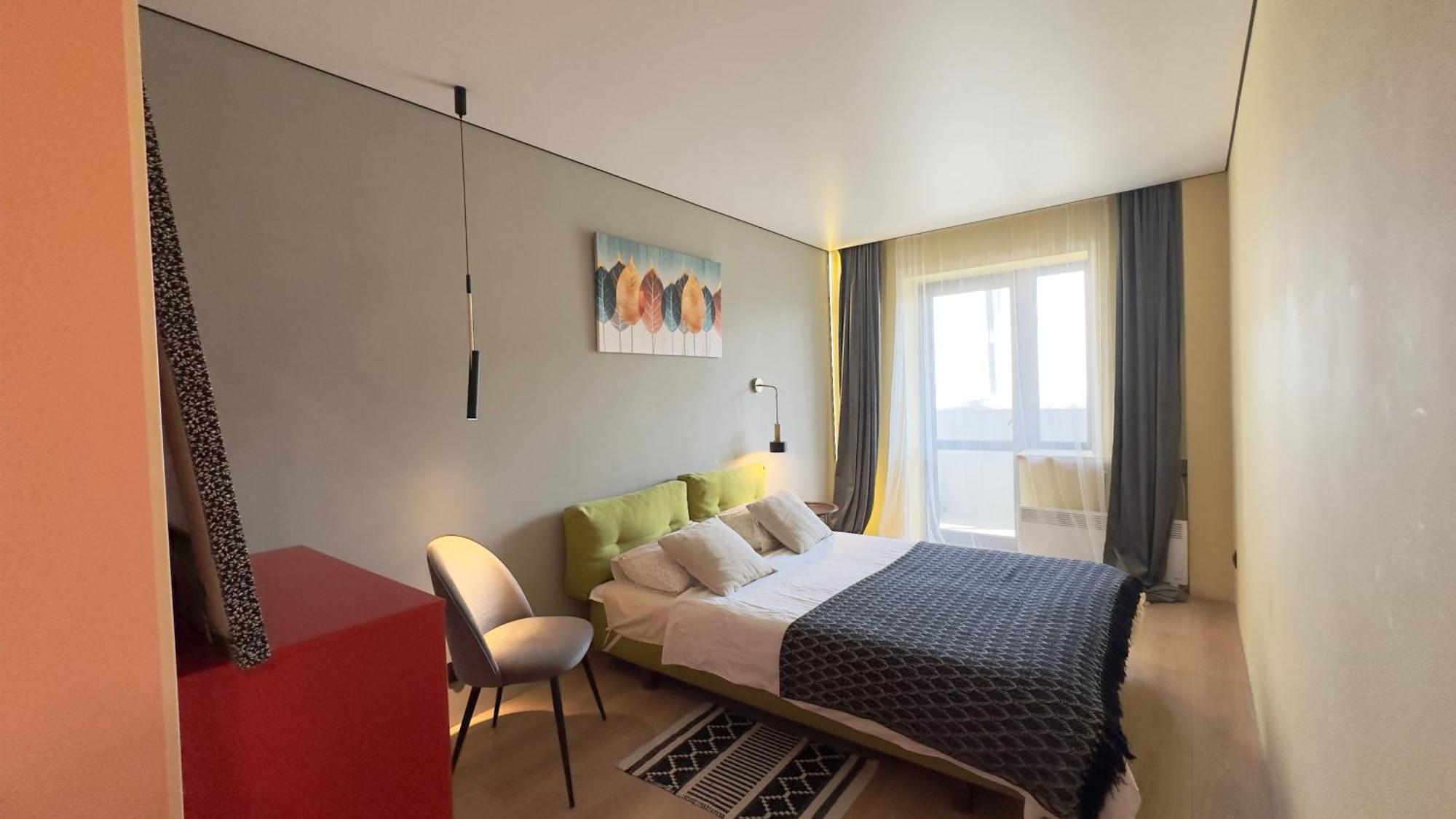 2 Room Modern Apartment View Dnipro Exterior photo